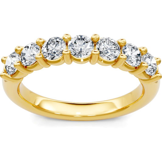 14k Yellow Gold Diamond Wedding Band