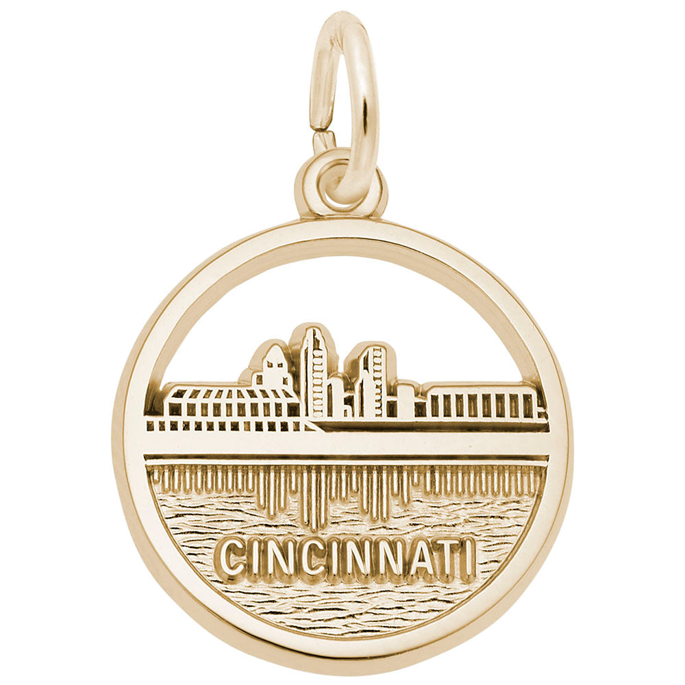 RQC 7711 Cincinnati Skyline Charm
