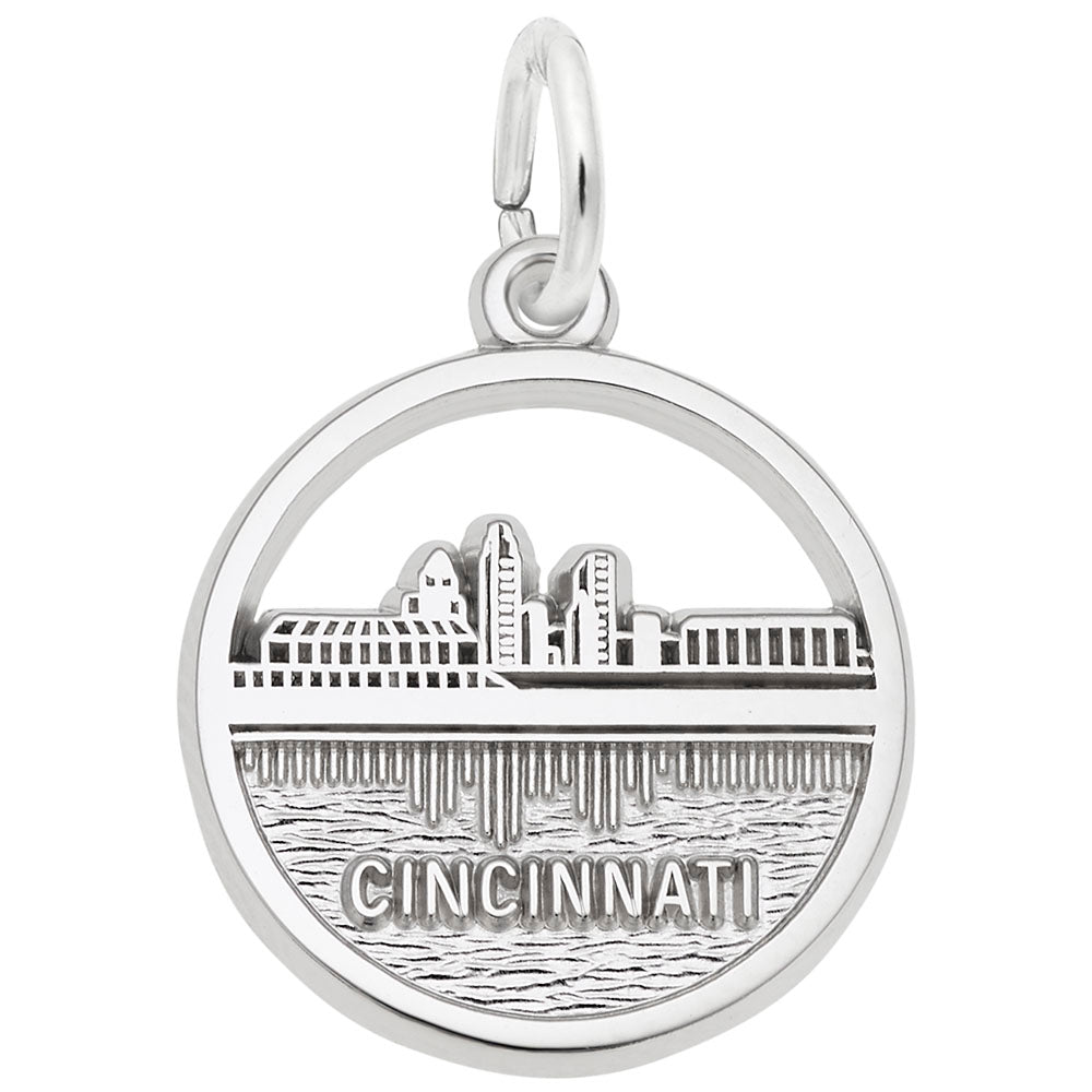 RQC 7711 Cincinnati Skyline Charm