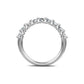Smyth Signature Round Diamond Single Shared Prong Anniversary Band