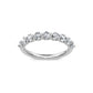 Smyth Signature Round Diamond Single Shared Prong Anniversary Band