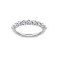 Smyth Signature Round Diamond Single Shared Prong Anniversary Band