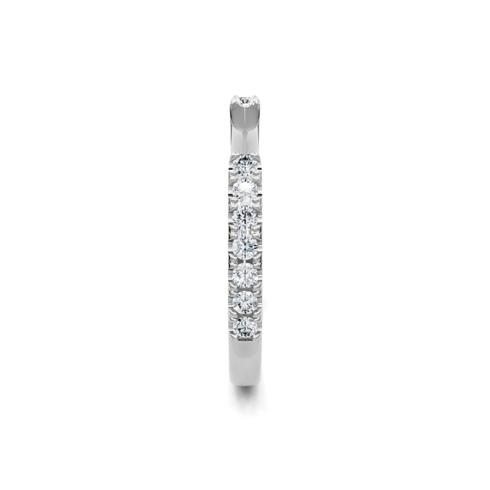 14k Gold Open Top Diamond Band