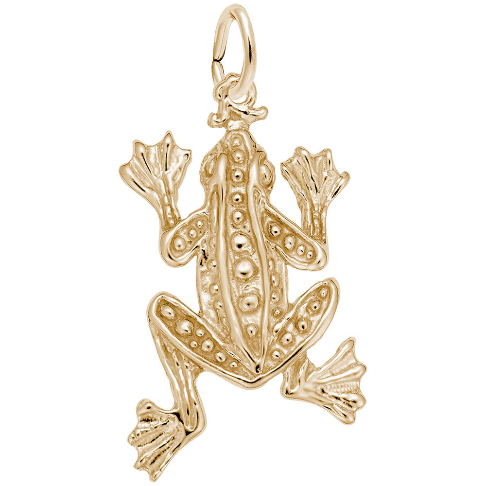 RQC 7731 Leopard Frog Charm