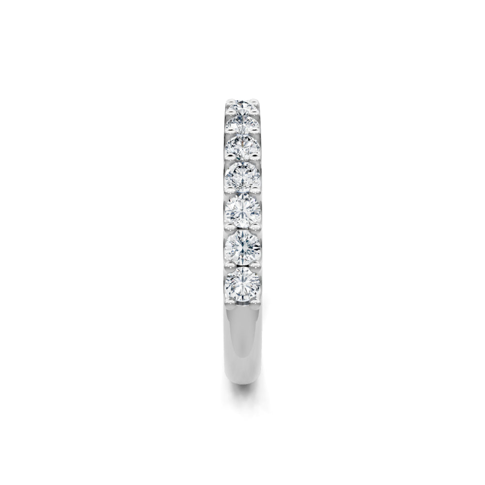 14k Gold Diamond Wedding Band