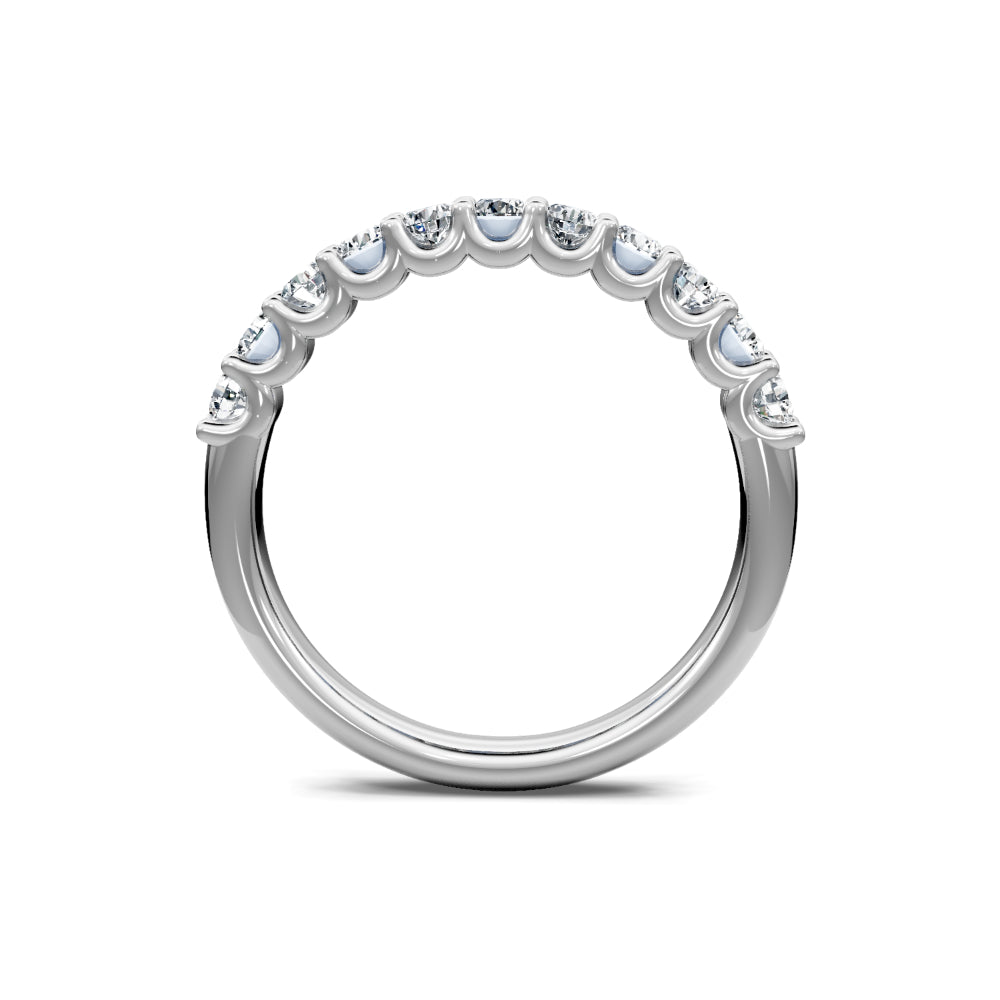 14k Gold Diamond Wedding Band