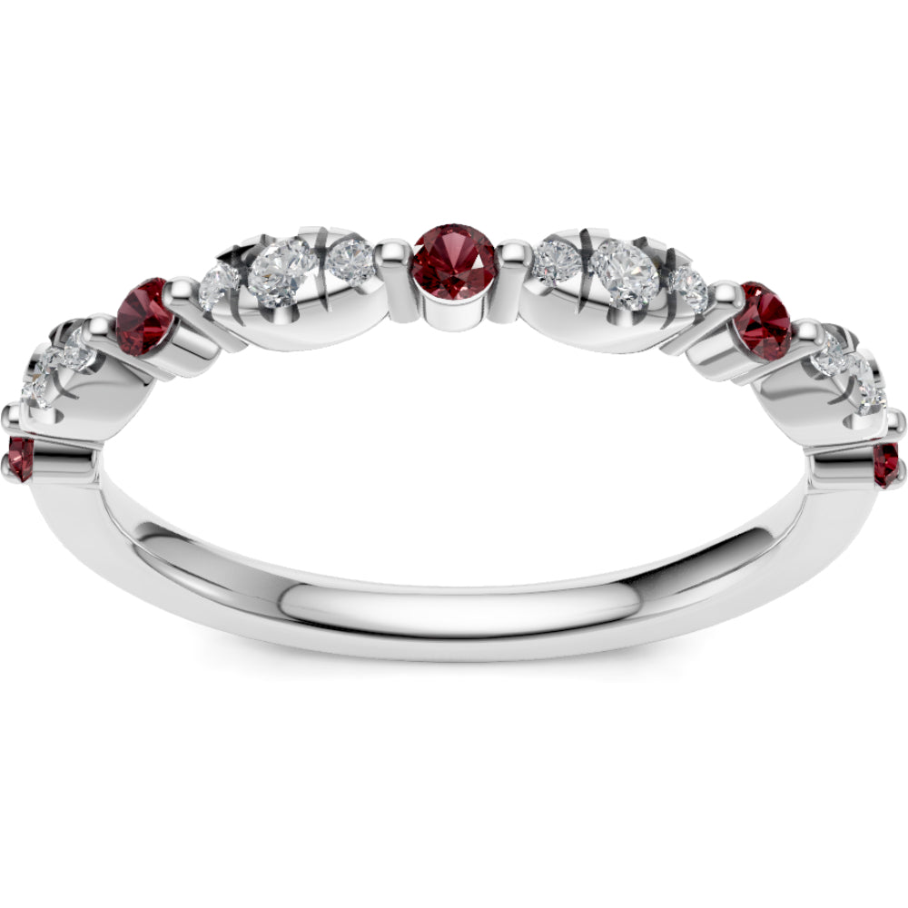 14k Ruby and Diamond Ring