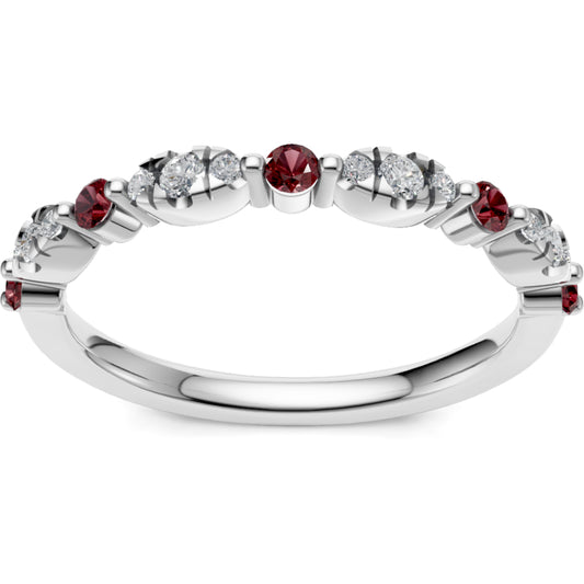 14k Ruby and Diamond Ring