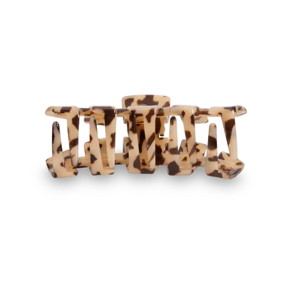 TELETIES Blonde Tortoise Large Hair Clip