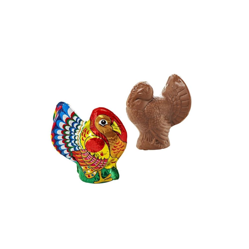 Abdallah Candies 1 oz Foiled Milk Chocolate Turkey