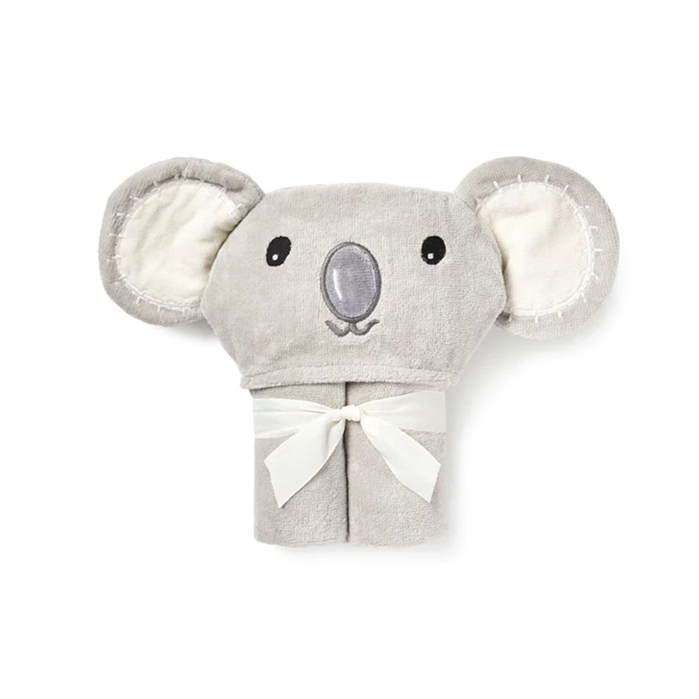 Elegant Baby Bath Wrap - Gray Koala