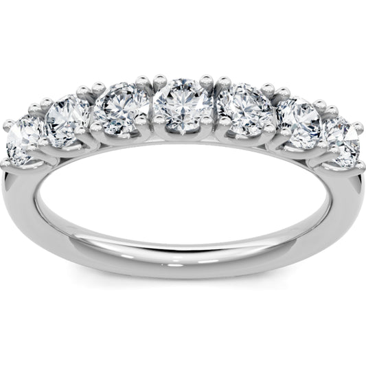 14k Gold Tiara 7 Stone Band