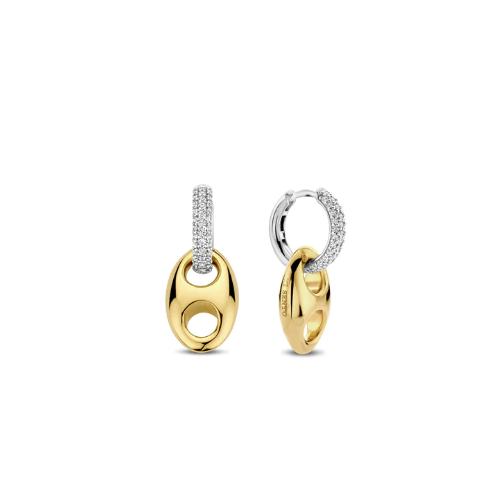 Ti Sento Two Tone Coffee Bead Drop Earrings Smyth Jewelers Ti sento two tone coffee bead drop earrings smyth jewelers