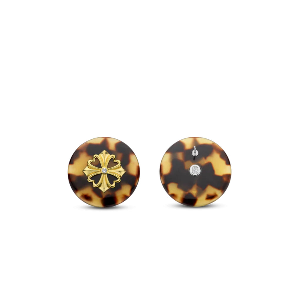 Ti Sento Tortoise Earrings