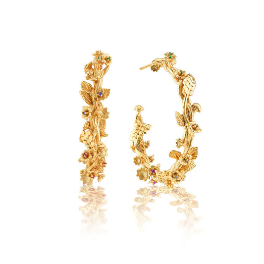 Capucine De Wulf Meadow Grande Hoop Earrings