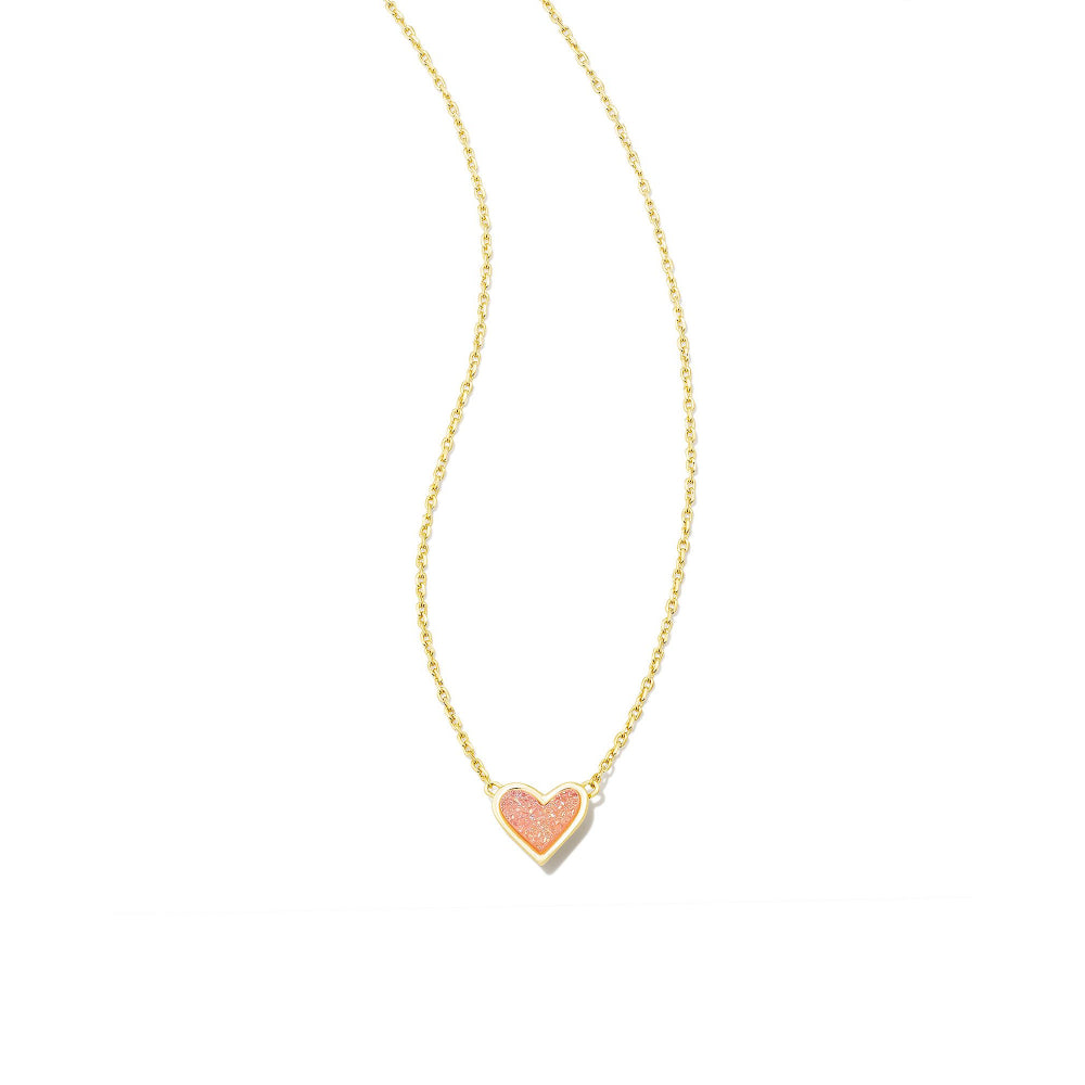 Kendra Scott Framed Ari Heart Short Pendant Necklace