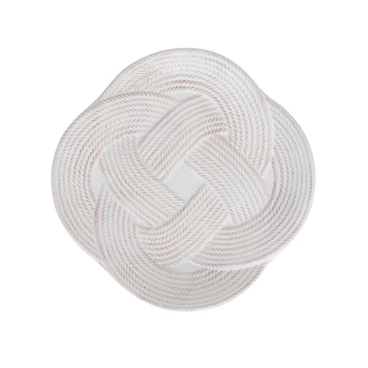 Juliska Le Panier Mystic Knot Dessert/Salad Plate - Whitewash