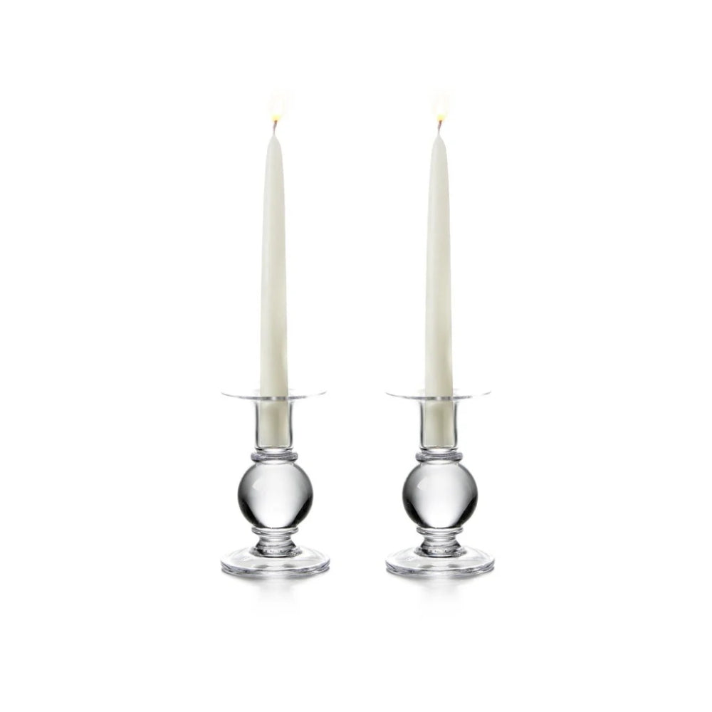 Simon Pearce Small Hartland Candlesticks - Set of 2