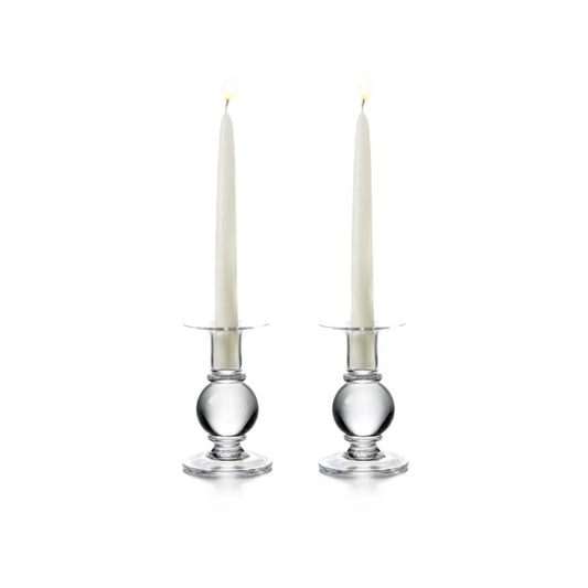 Simon Pearce Small Hartland Candlesticks - Set of 2
