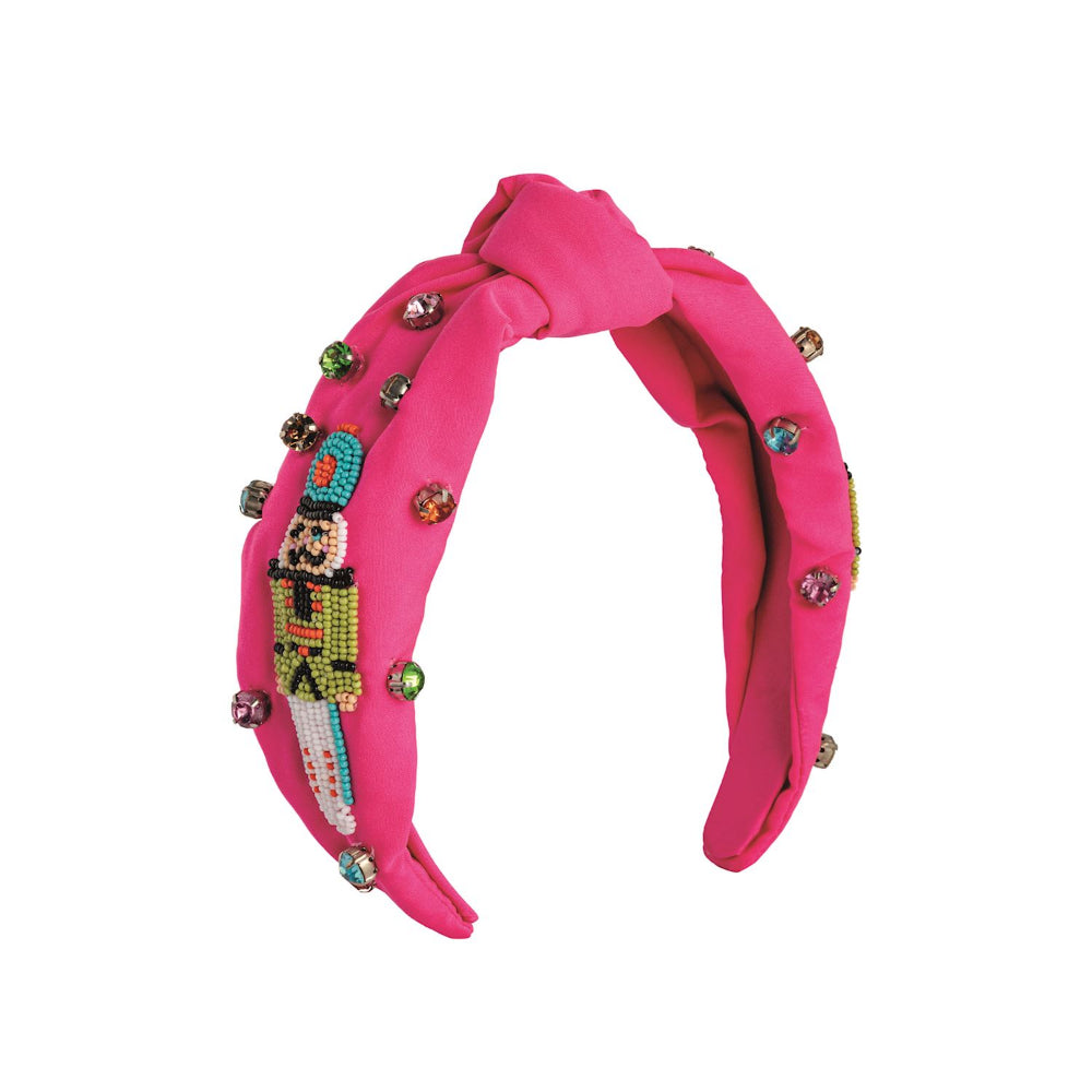 Mud Pie Holiday Beaded Headband