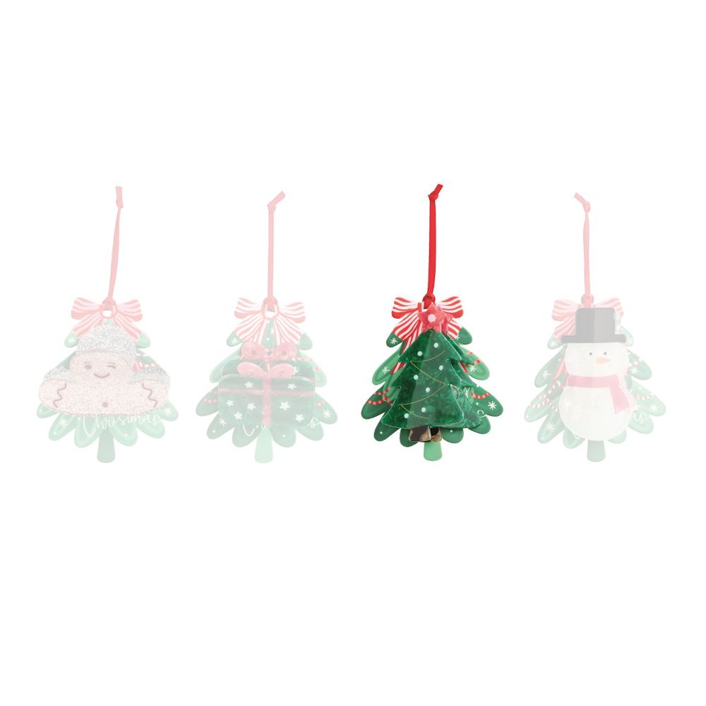 Mud Pie Holiday Claw Clips