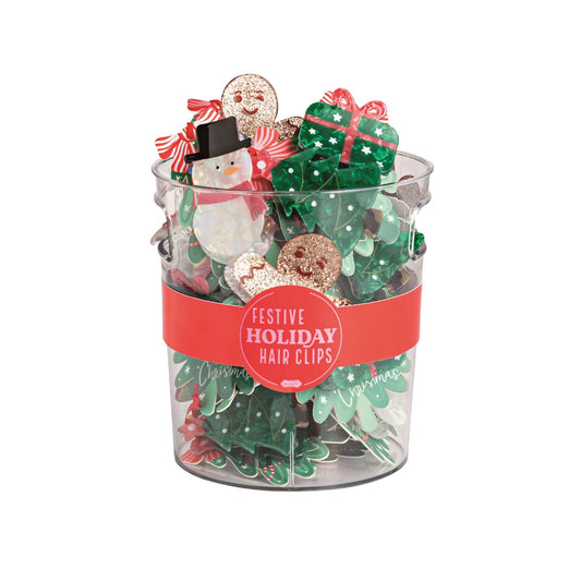 Mud Pie Holiday Claw Clips