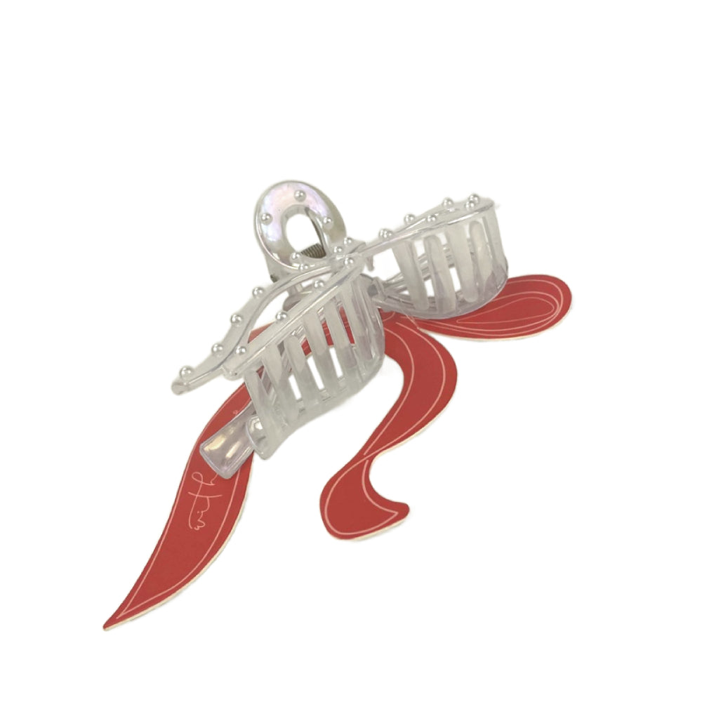 Mud Pie Valentine's Bow Claw Clips