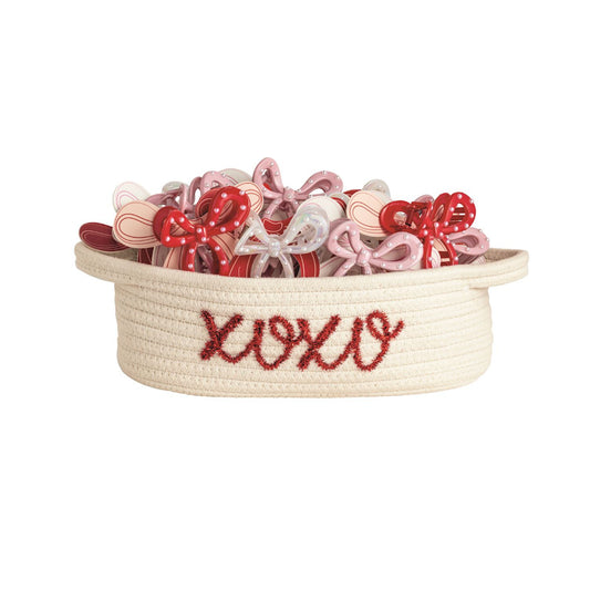 Mud Pie Valentine's Bow Claw Clips