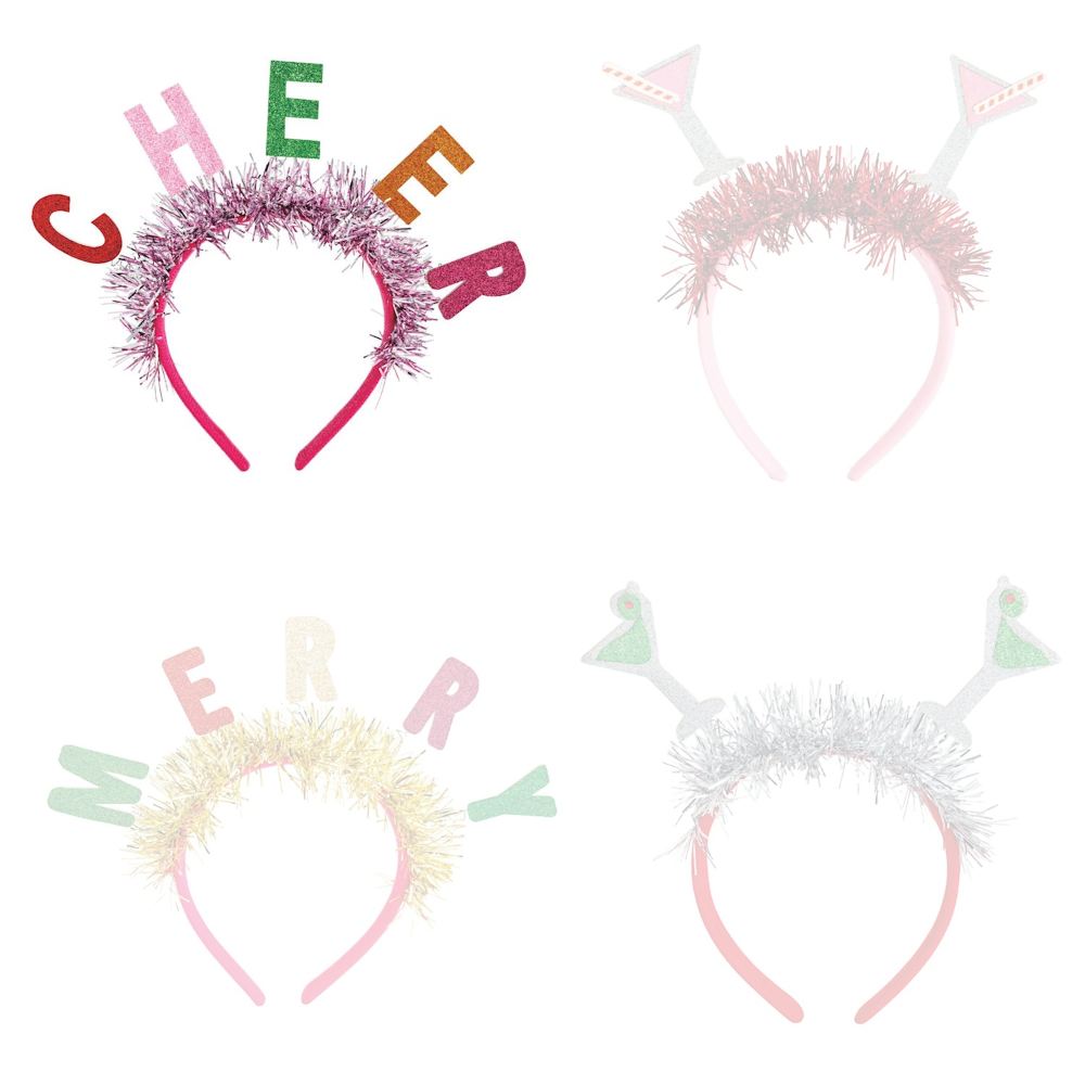 Mud Pie Holiday Felt Headbands