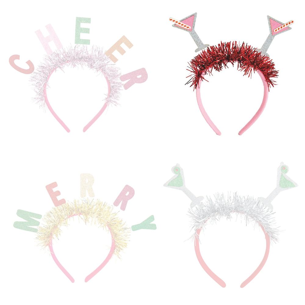 Mud Pie Holiday Felt Headbands