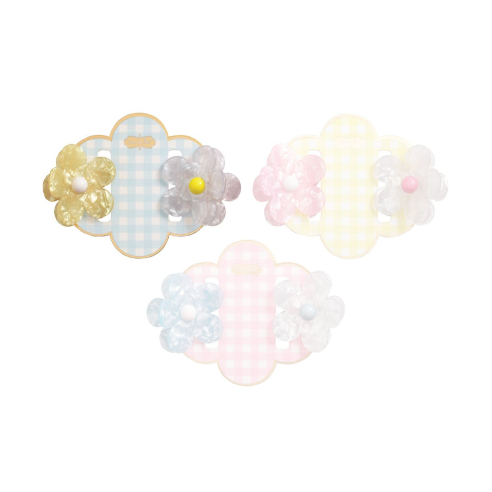 Mud Pie Flower Claw Clip Sets