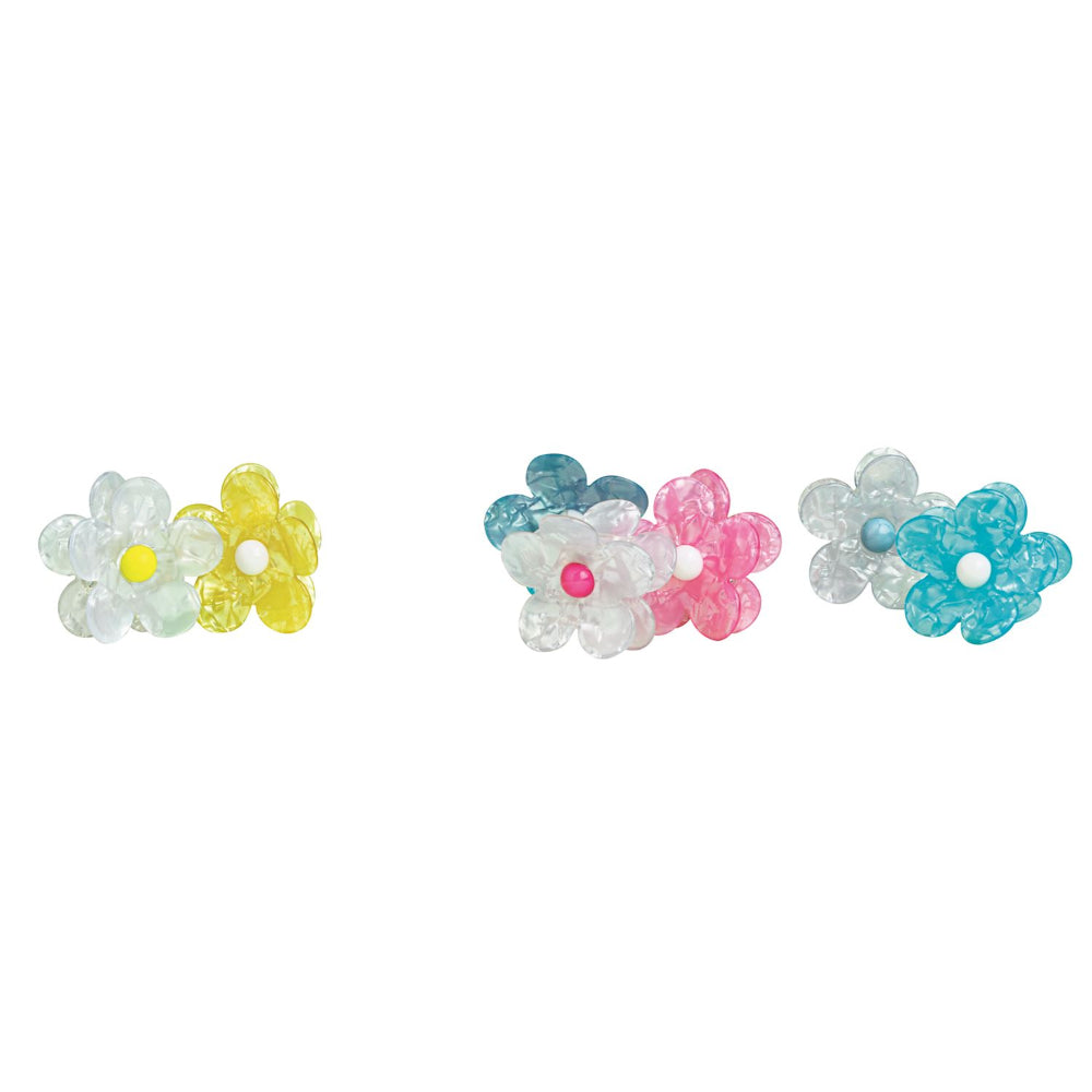Mud Pie Flower Claw Clip Sets