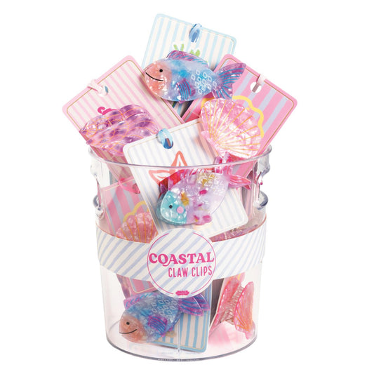 Mud Pie Coastal Luxe Claw Clips