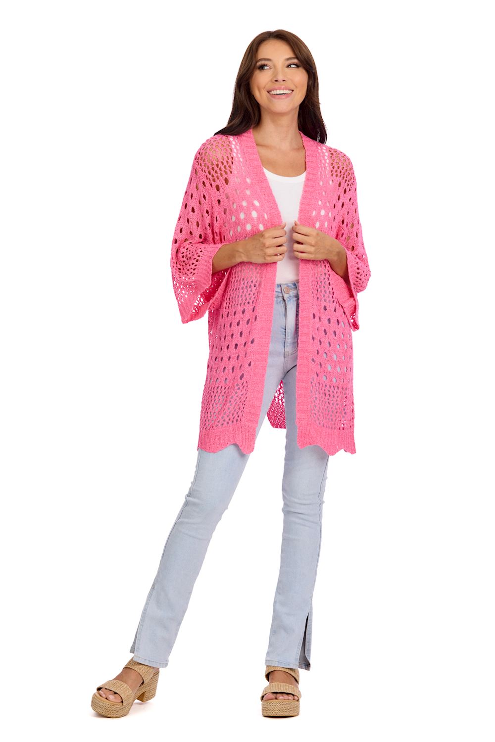 Mud Pie Jeanie Crochet Cardigan