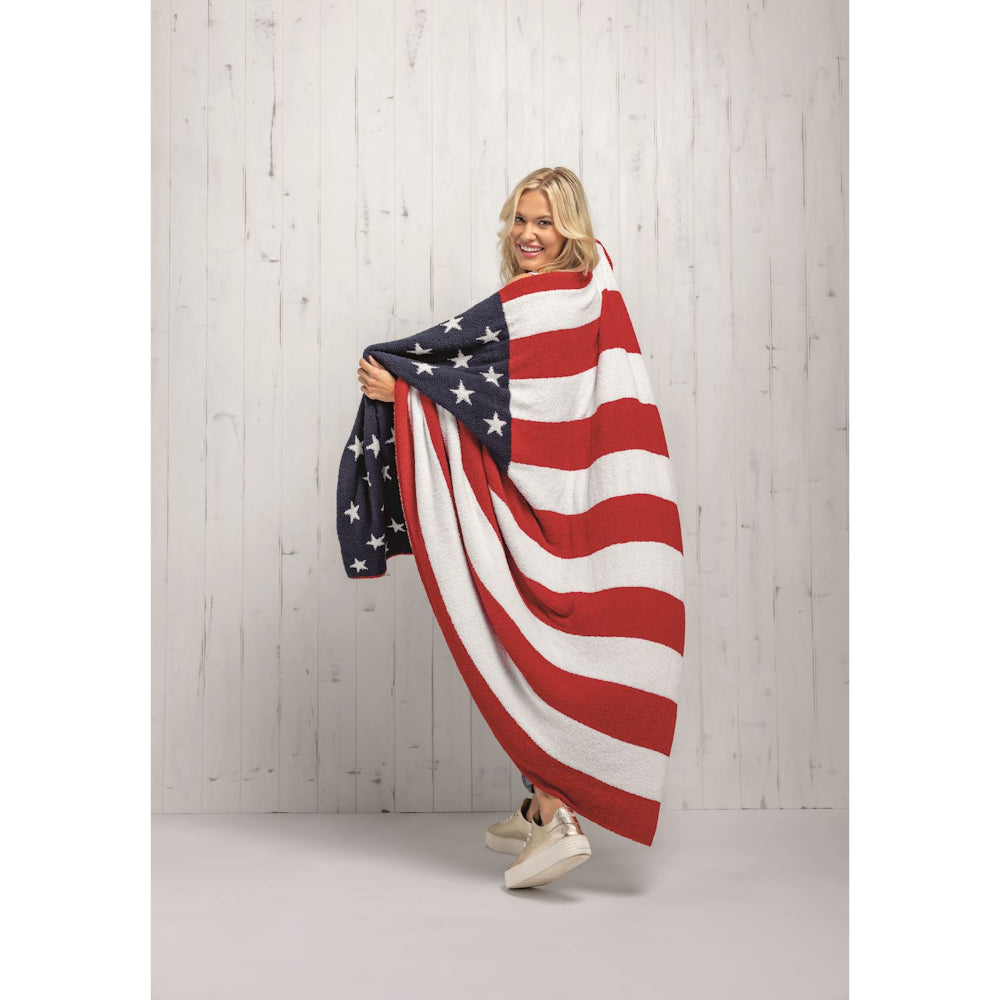 Mud Pie Americana Blanket