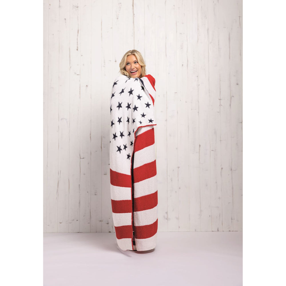 Mud Pie Americana Blanket