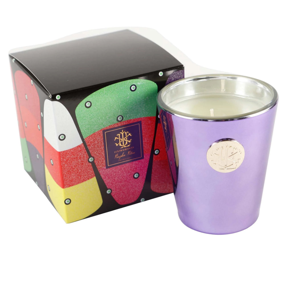 Lux Fragrances 8oz Designer Box Candle - Pumpkin Potion
