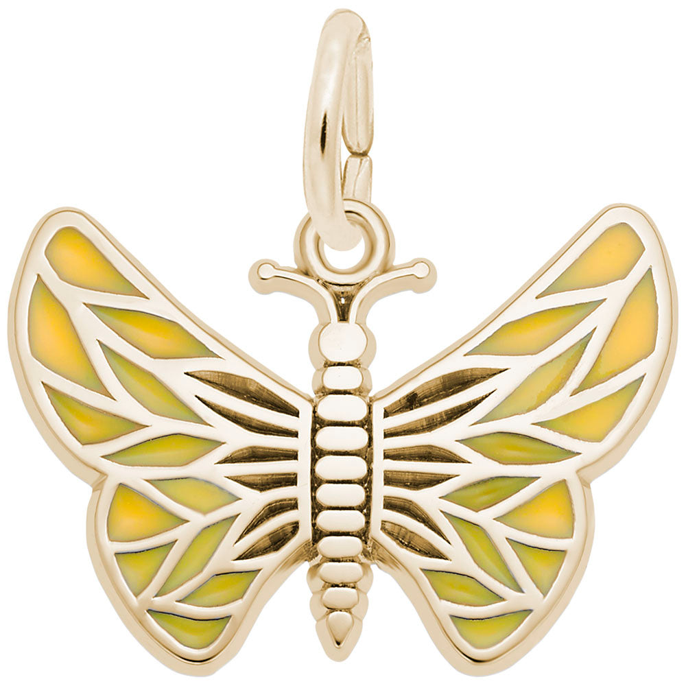 8128 Painted Wings Butterfly Charm