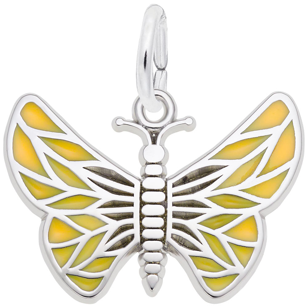 8128 Painted Wings Butterfly Charm