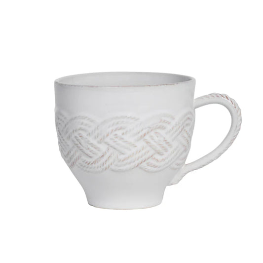 Juliska Le Panier Mystic Knot Mug - Whitewash