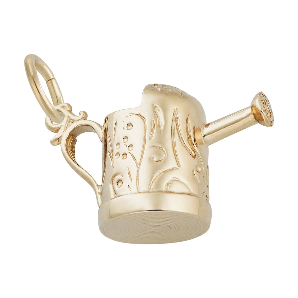 8174 Watering Can with Swirl Decor Charm