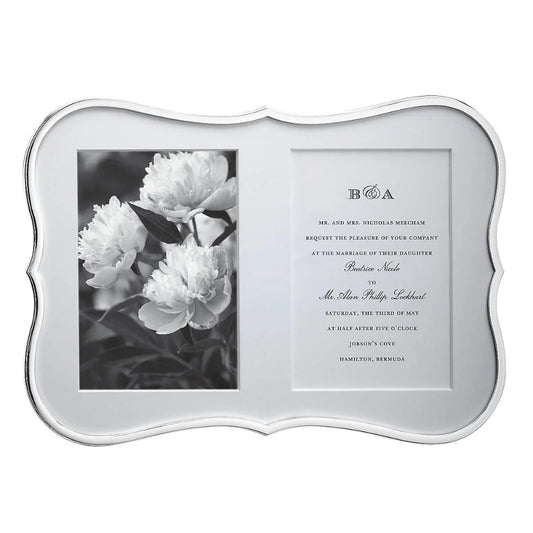 Kate Spade Crown Point™ Silver Double 5" x 7" Frame