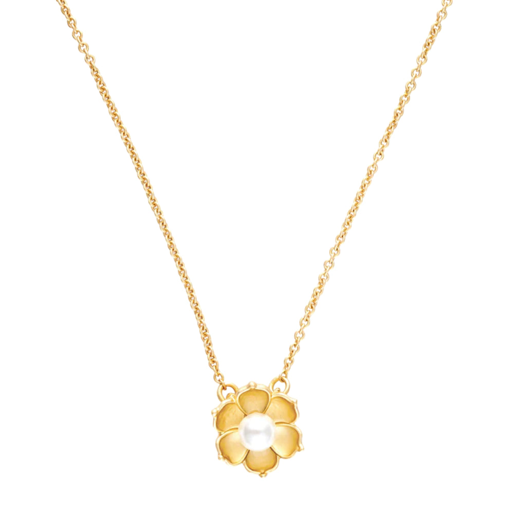 Spartina Sea La Vie Necklace 18" Bloom/Magnolia Flower