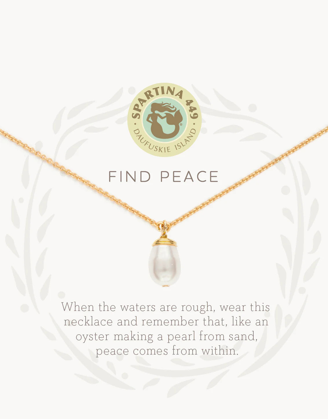 Spartina Sea La Vie 18" Necklace - Find Peace
