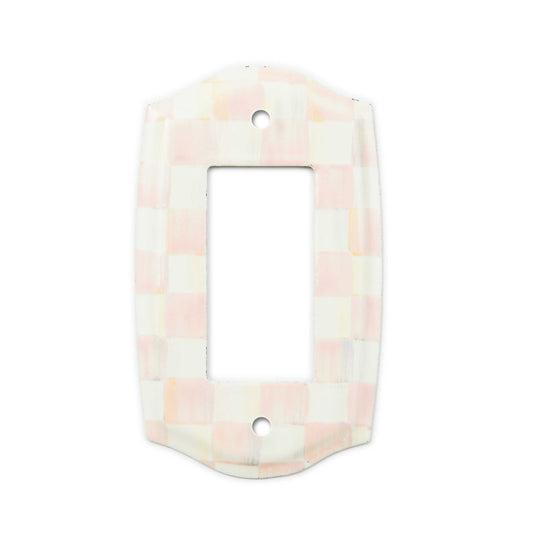 MacKenzie-Childs Rosy Check Switch Plates