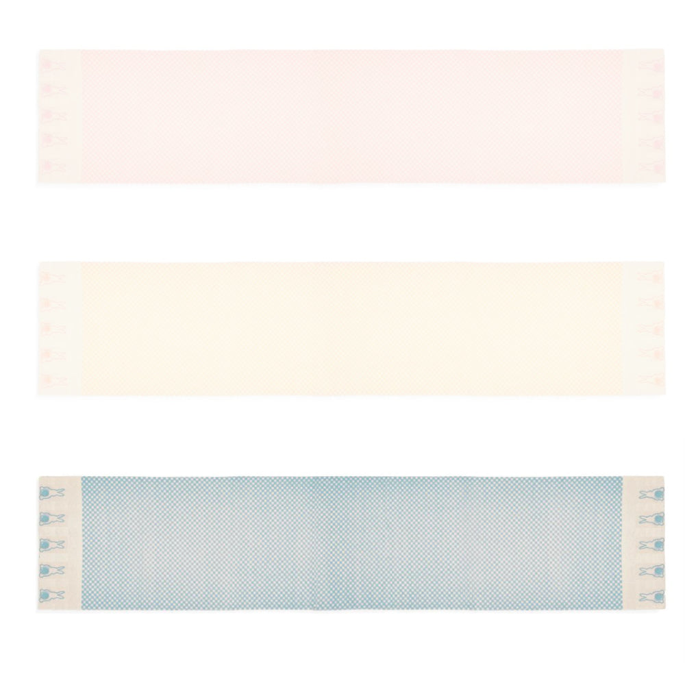Two's Company Cottontail Bunny Table Runner