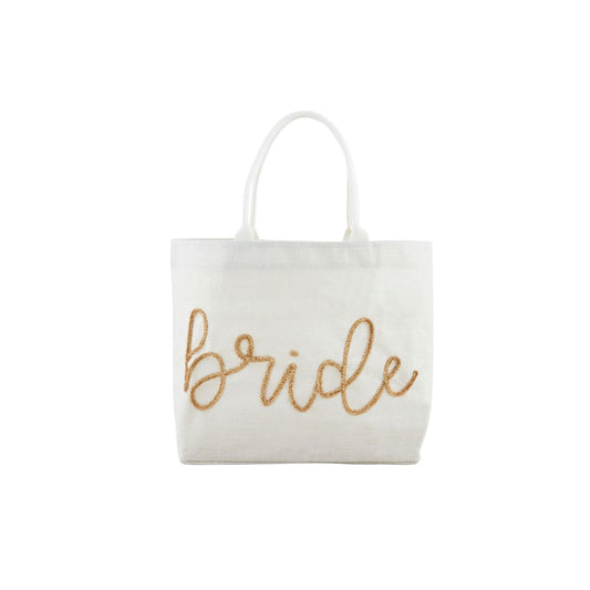 Mud Pie Bride Sparkle Tote