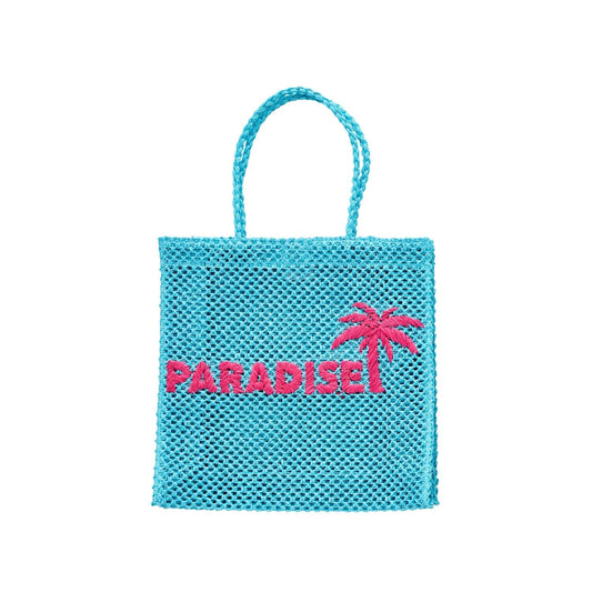 Mud Pie Woven Word Tote