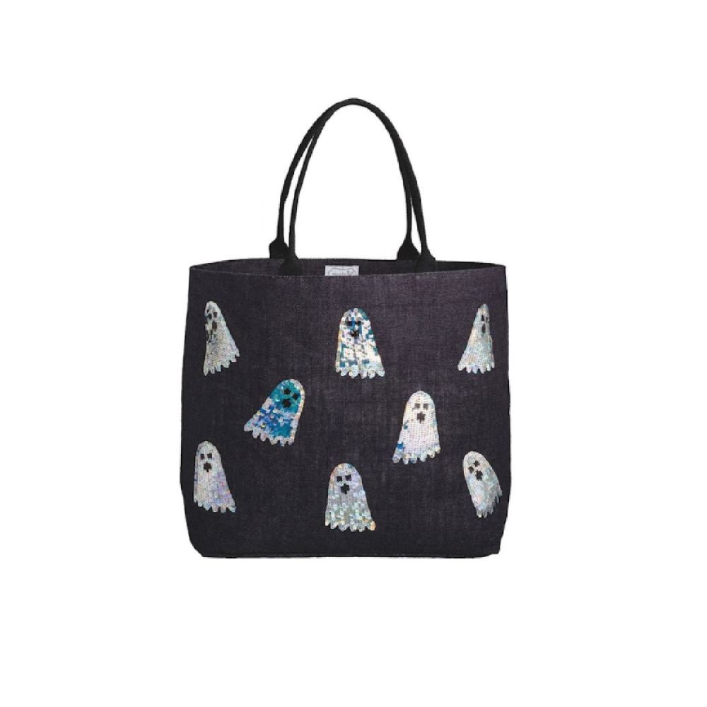 Mud Pie Halloween Sparkle Totes 2025