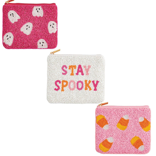 Mud Pie Halloween Beaded Cases